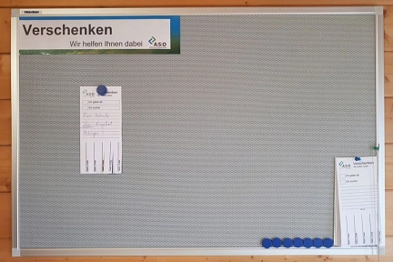 Tafel für Anzeigen&nbsp;&copy;&nbsp;Abfall-Service Osterholz