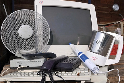 Elektrogeräte, Elektroschrott, IT Geräte,&nbsp;&copy;&nbsp;Abfall-Service Osterholz GmbH